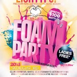 LIGHT IT UP! 9th annual FOAM PARTY